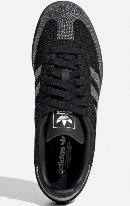 adidas Samba OG Women's Shoes – Rhinestone Black & Silver
