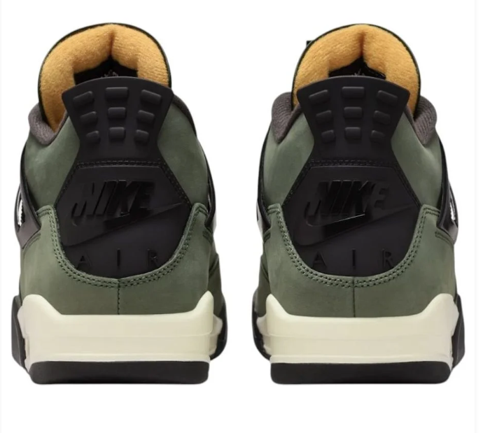 Air Jordan 4 x Undefeated 'Deep Green' – IB1519-200