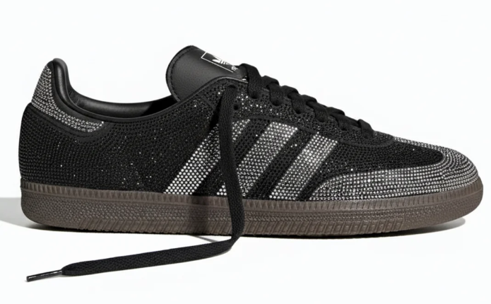 adidas Samba OG Women's Shoes – Rhinestone Black & Silver