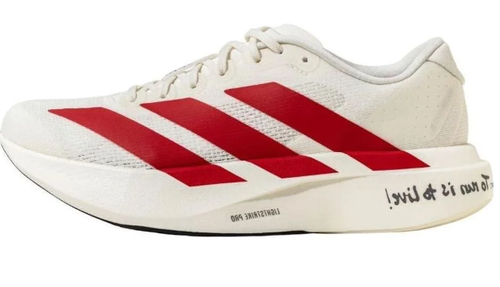 adidas Adizero Evo SL Running Shoes – 'White Red' JS1182