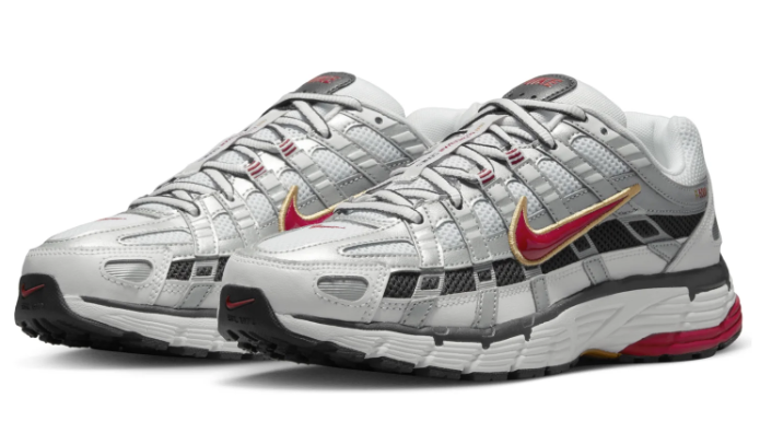 WMNS Nike P-6000 CNPT ‘Metallic Silver / Red’ – BV1021-101
