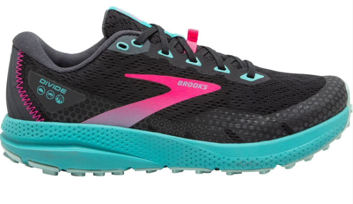Brooks Divide 3 Womens Trail Running Shoes - Black