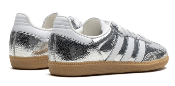 adidas Samba OG WMNS ‘Silver Metallic Cracked Leather’ – JR0035