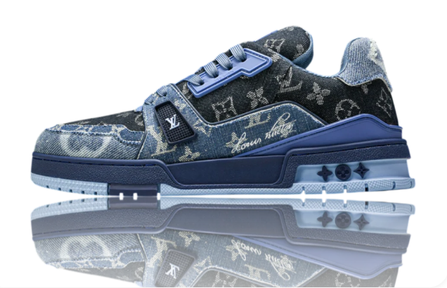 Trainer Low ‘Monogram Denim Blue’