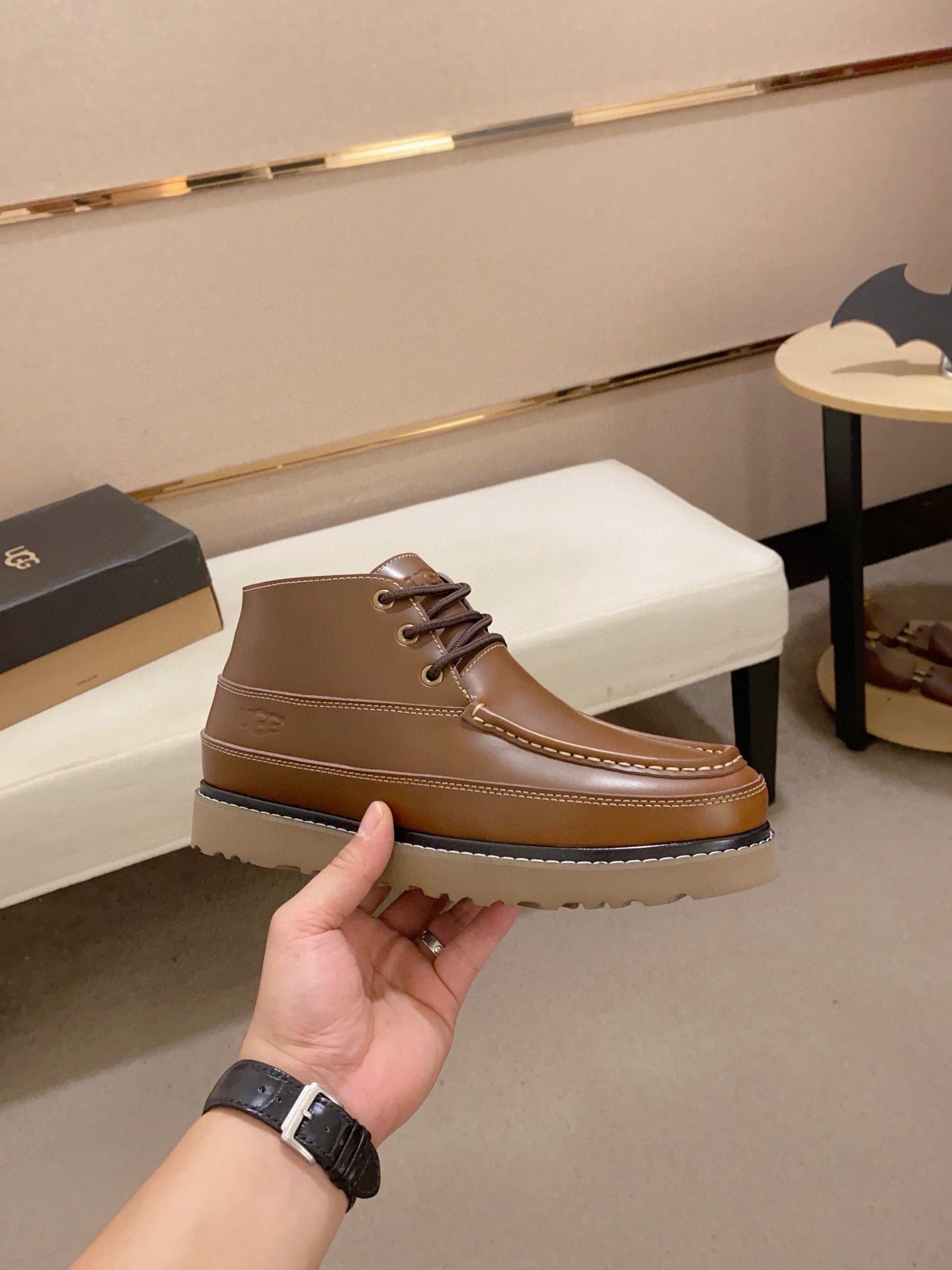UGG Ca78 Tasman Sneaker — Chestnut