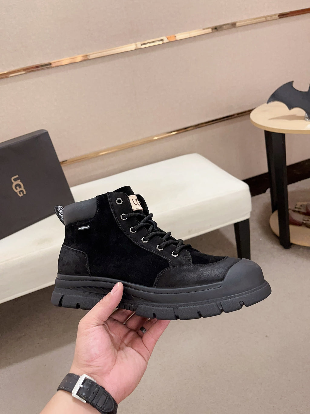 UGG Ca78 Tasman Sneaker — Triple Black