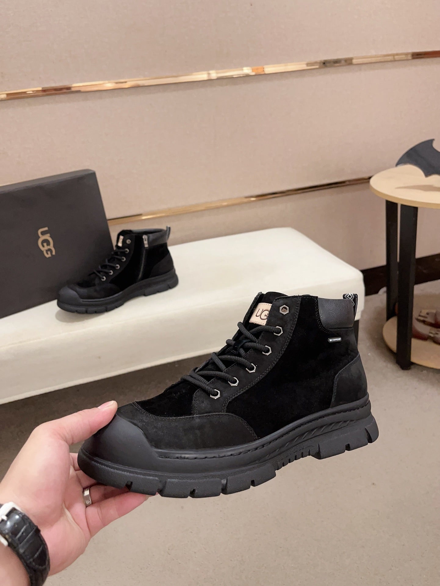 UGG Ca78 Tasman Sneaker — Triple Black