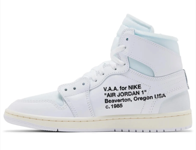 Air Jordan 1 Retro High OG ‘Virgil Abloh Archive / Alaska’ – AA3834-100