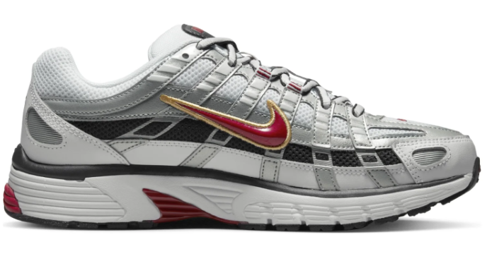 WMNS Nike P-6000 CNPT ‘Metallic Silver / Red’ – BV1021-101