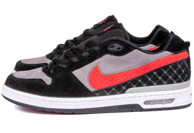 Nike SB P-Rod 1 Zoom Air Low 'Black/Varsity Red/Flint Grey'