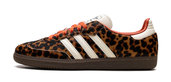 adidas Samba OG WMNS ‘Leopard / Cream / Orange’ – JI2734