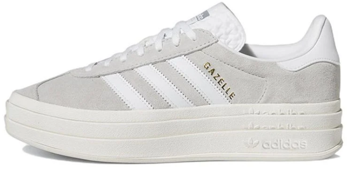 WMNS adidas Gazelle Bold ‘Grey White’ – HQ6893