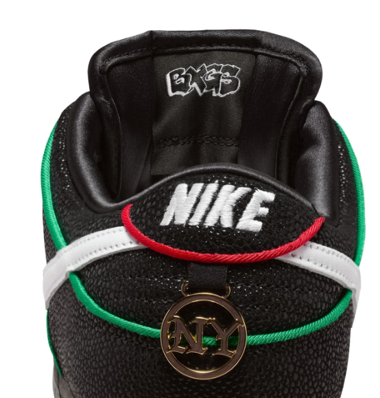 Nike SB Dunk Low Pro QS 'Black/White/Challenge Red'