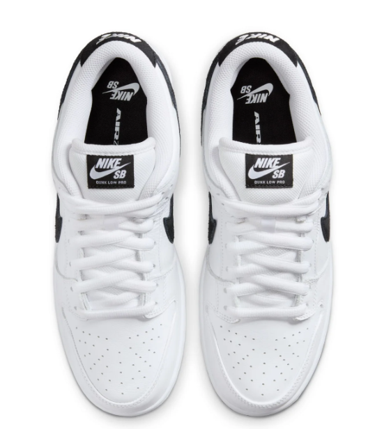 Nike SB Dunk Low Pro 'White/Black' HF3704-100
