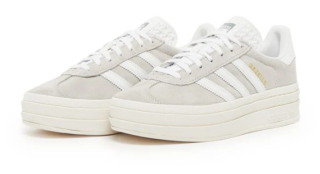 WMNS adidas Gazelle Bold ‘Grey White’ – HQ6893